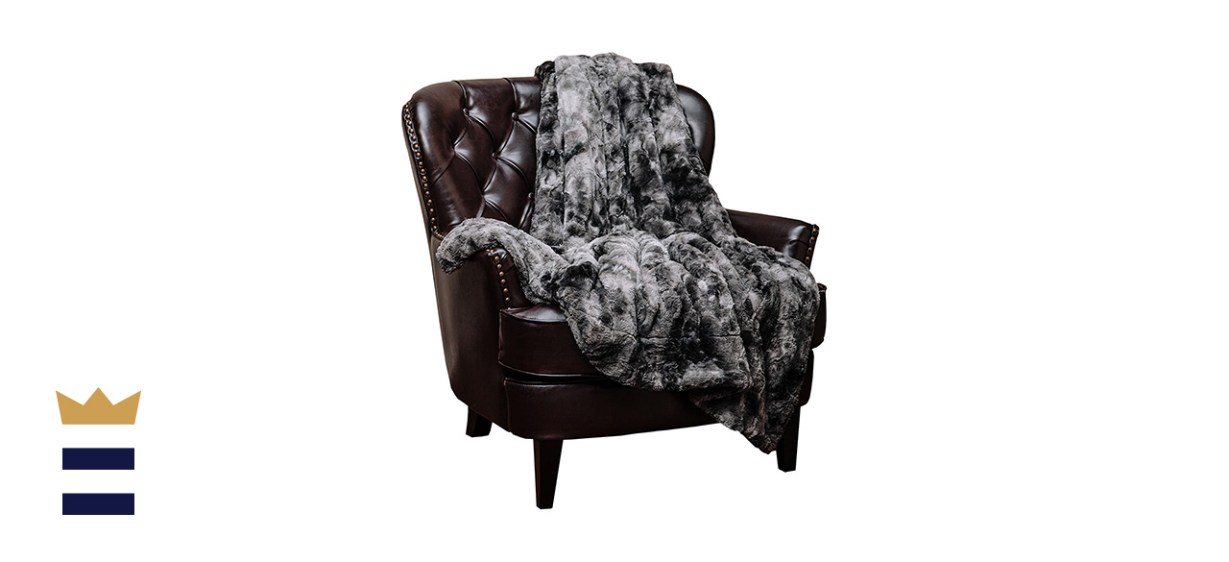Chanasya Faux Fur Bed Throw Blanket