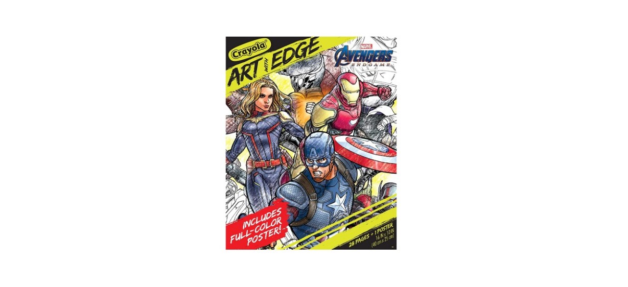 Crayola Marvel Avengers Endgame Coloring Pages