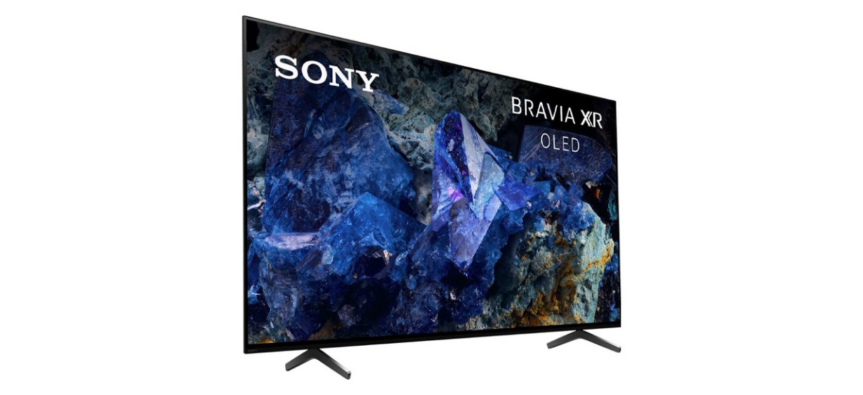 Sony 65-Inch Class Bravia XR A75L OLED 4K UHD Smart Google TV on white background