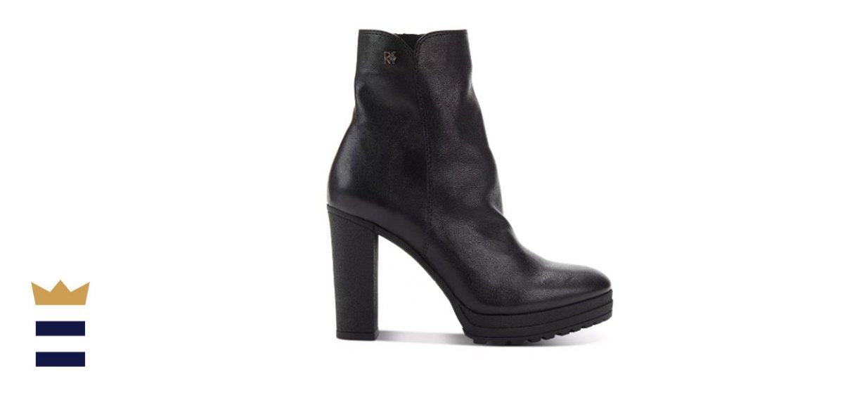 DKNY Women’s Tessi Lug Sole Platform Booties