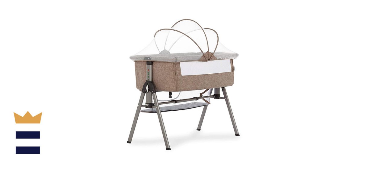Dream On Me Lotus Bassinet Bedside Sleeper 