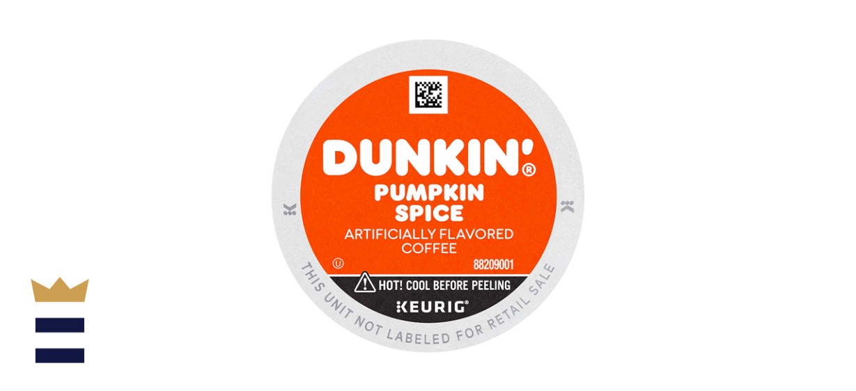 Dunkin' Pumpkin Spice Flavored Coffee Pods