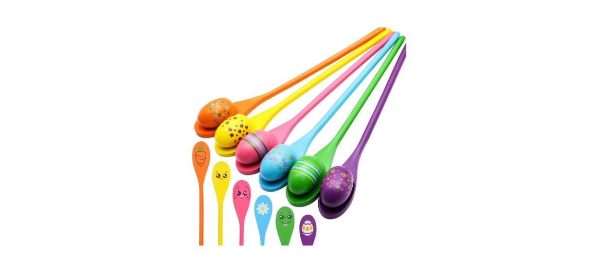Joyin Easter Egg and Spoon Relay Game