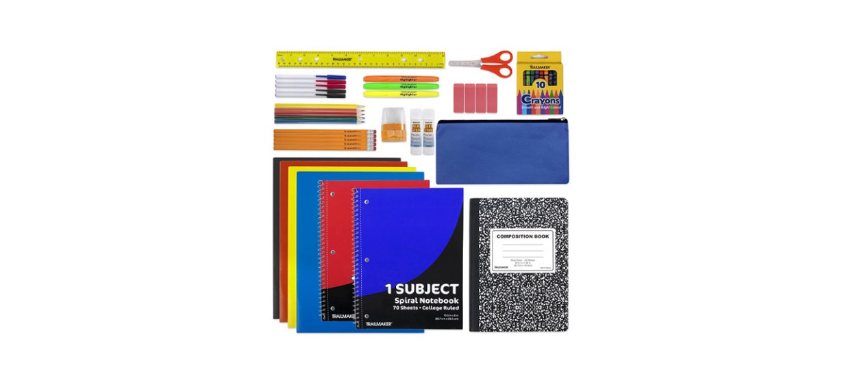 45 Piece School Supply Kit