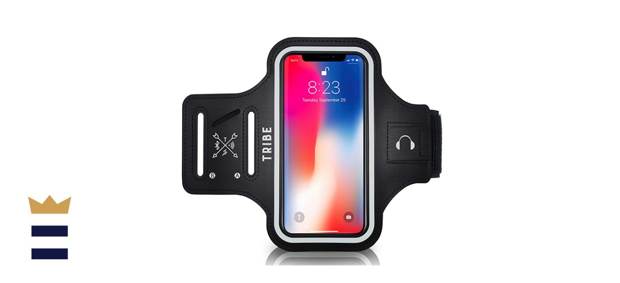 TRIBE Water Resistant Cell Phone Armband Case Running Holder