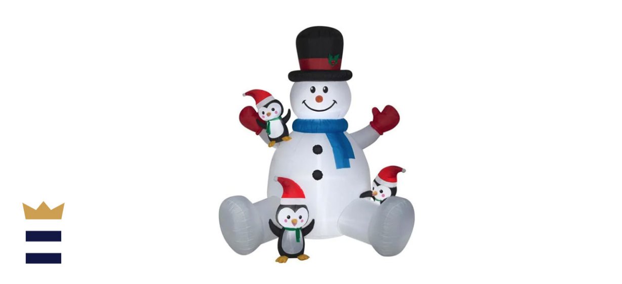Home Accents Holiday Snowman with Penguins