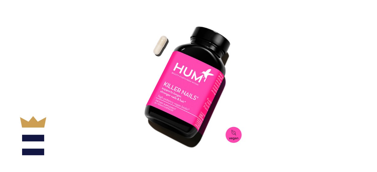 Hum Killer Nails High-Potency Vegan Biotin Capsules