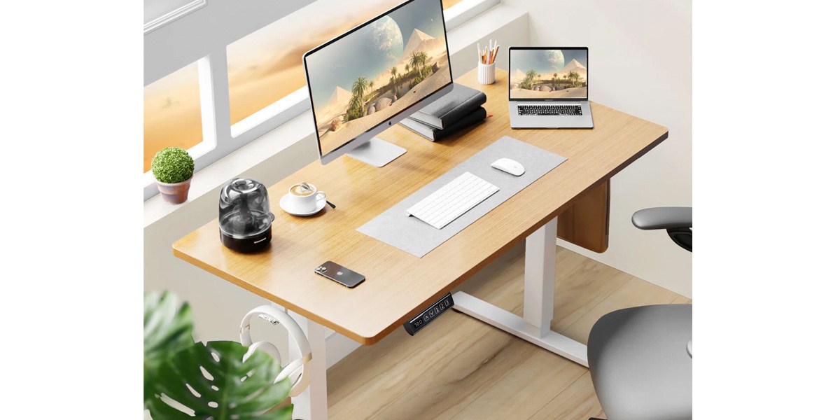 Inbox Zero Koree Standing &amp; Height-Adjustable Desks