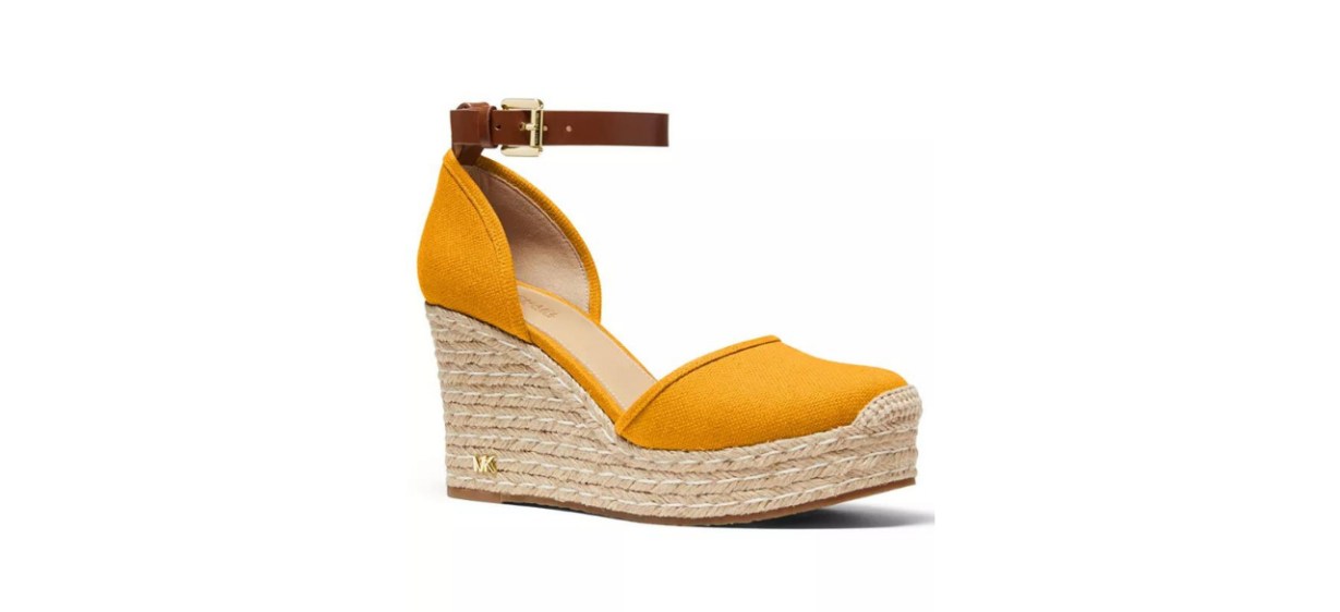 best Michael Kors Berkley Espadrille Wedge Sandals