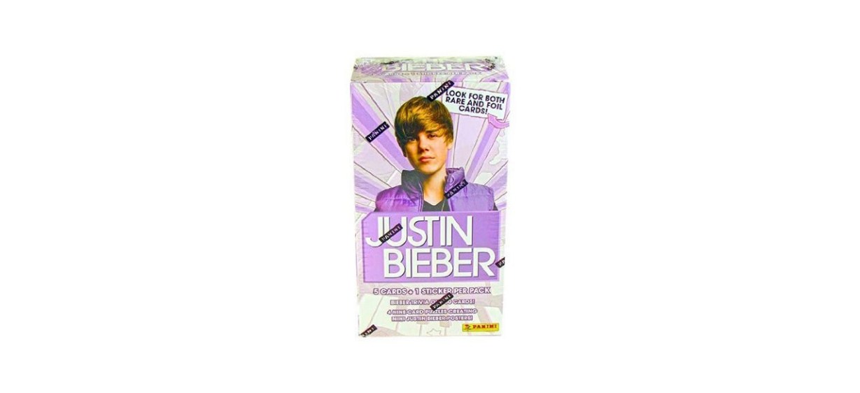 Justin Bieber trading cards