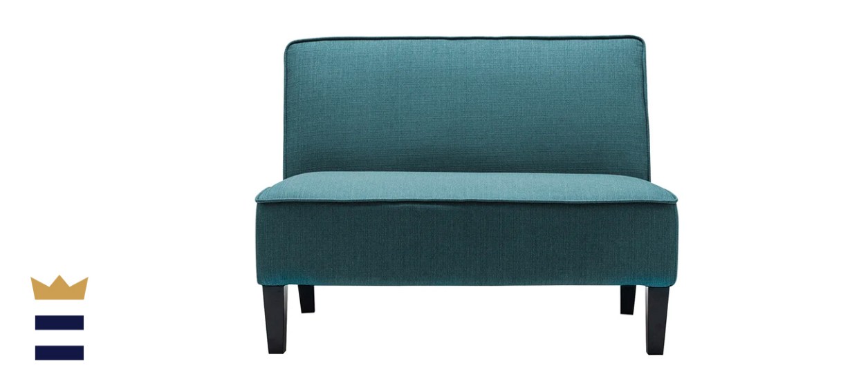 Latitude Run Whistler Linen Armless Loveseat
