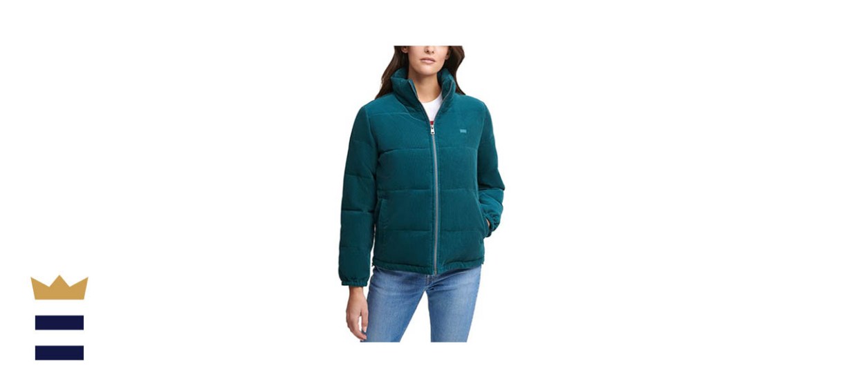 Levi’s Women’s Zoe Corduroy Puffer Jacket
