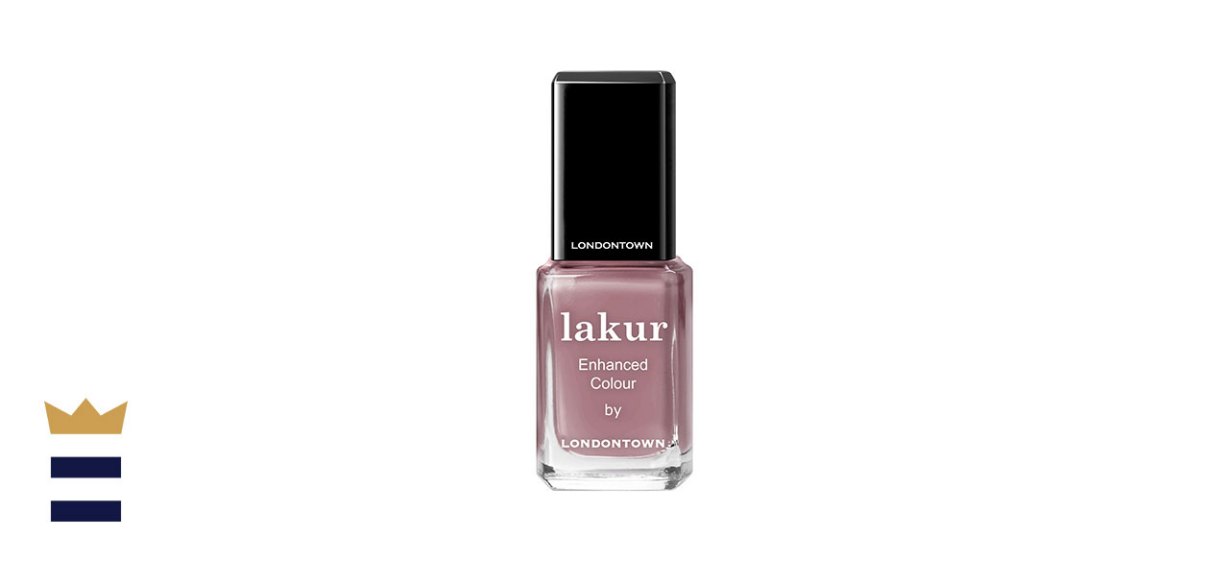 Londontown Lakur Enhanced Colour Nail Lacquer in Kissed by Rose Gold