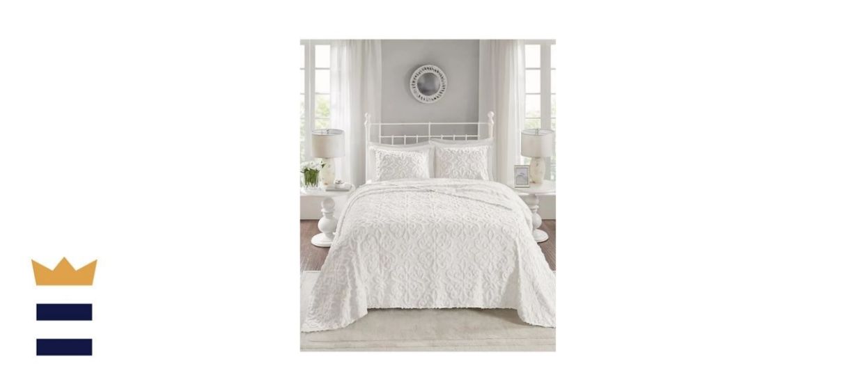 Madison Park Sabrina Cotton Chenille Bedspread Set
