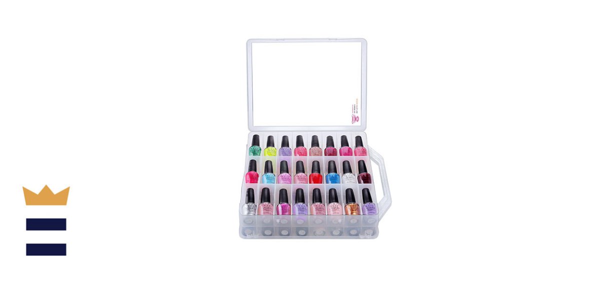 Makartt Universal Clear Nail Polish Organizer Holder for 48 Bottles