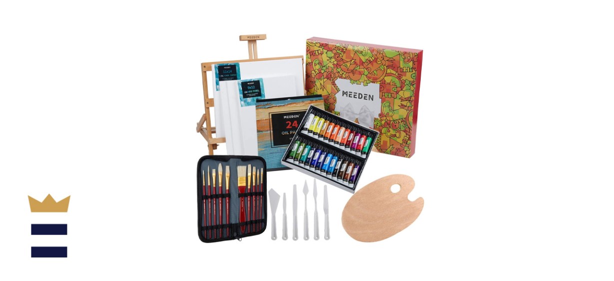 MEEDEN 46-Piece Oil Painting Set