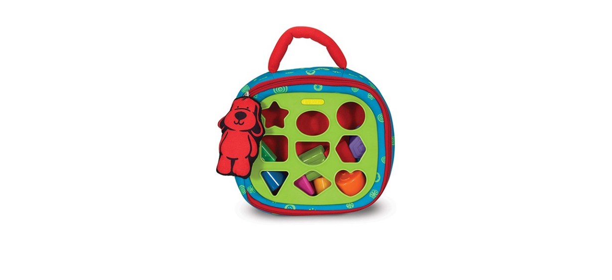 Melissa &amp; Doug K’s Kids Take-Along Shape Sorter Baby Toy