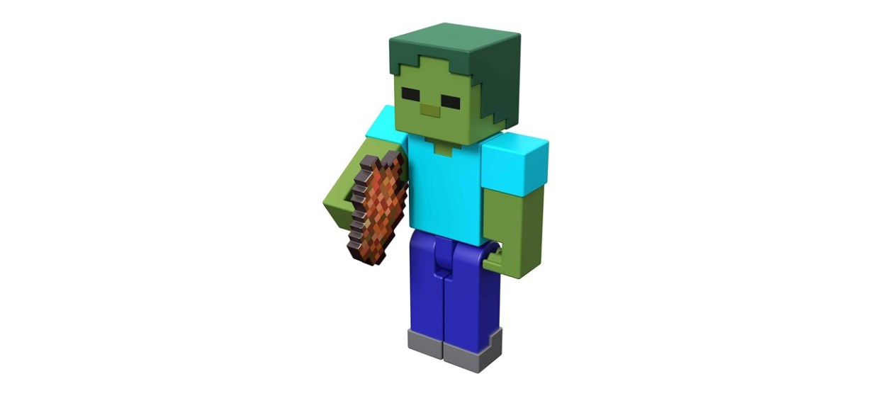 Minecraft Craft-A-Block Zombie Figure
