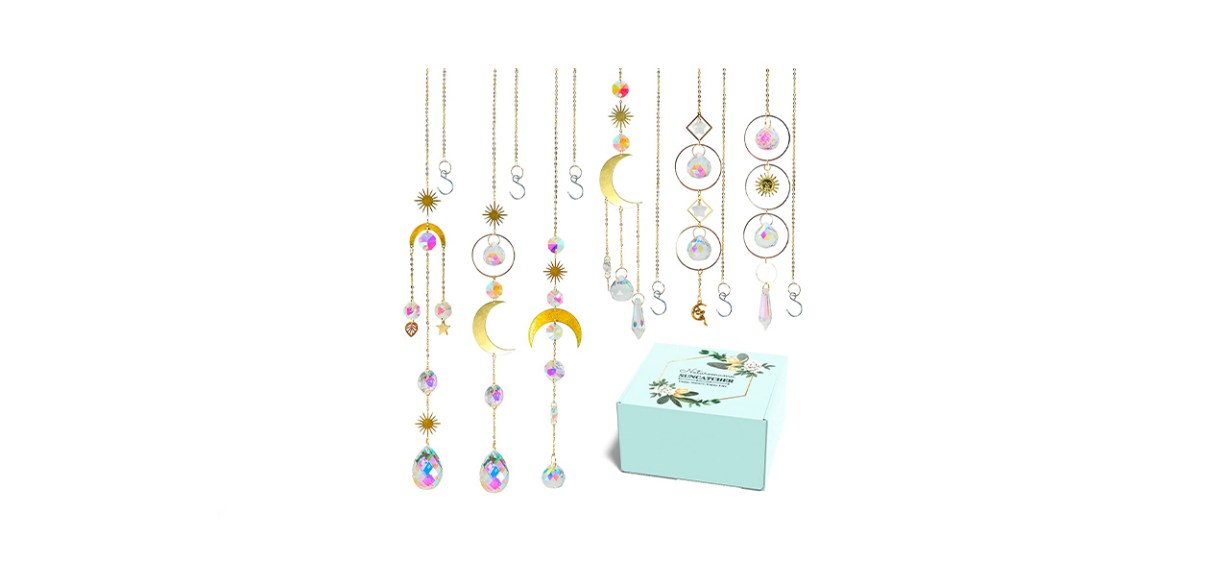 Naturemama K9 Crystal Suncatcher Rainbow Maker Hanging Prism Ornament