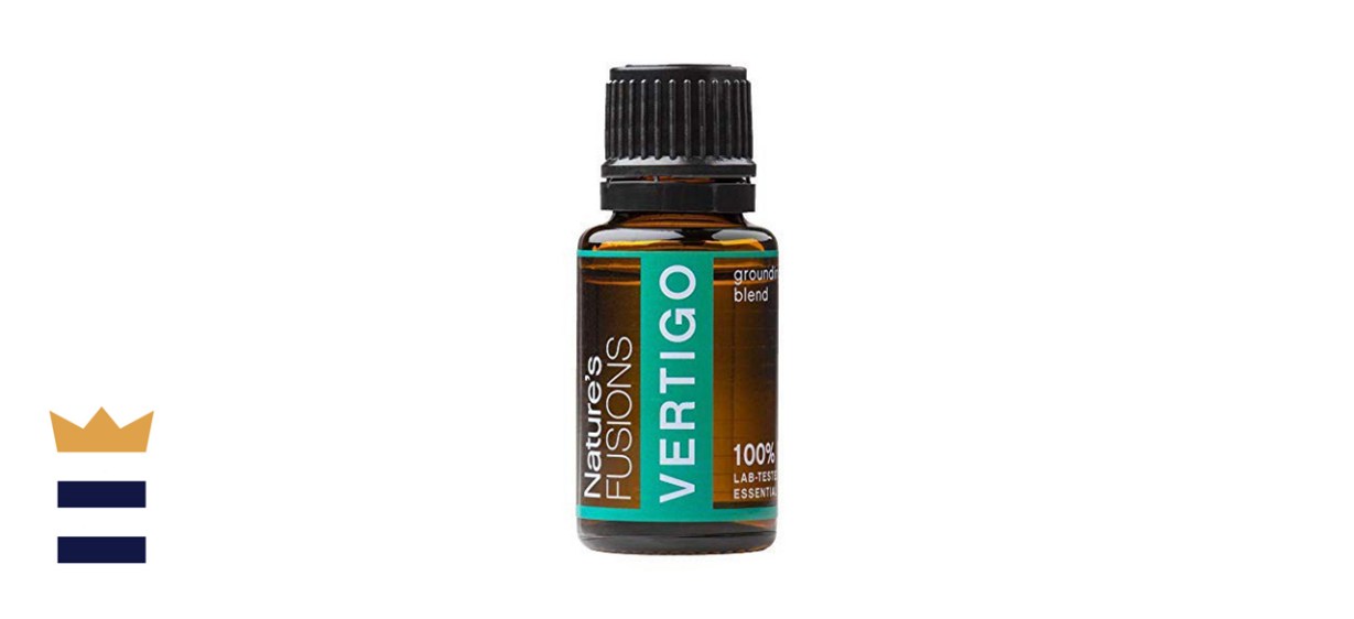 Natures Fusions Vertigo Ginger Oil Nausea Relief Blend