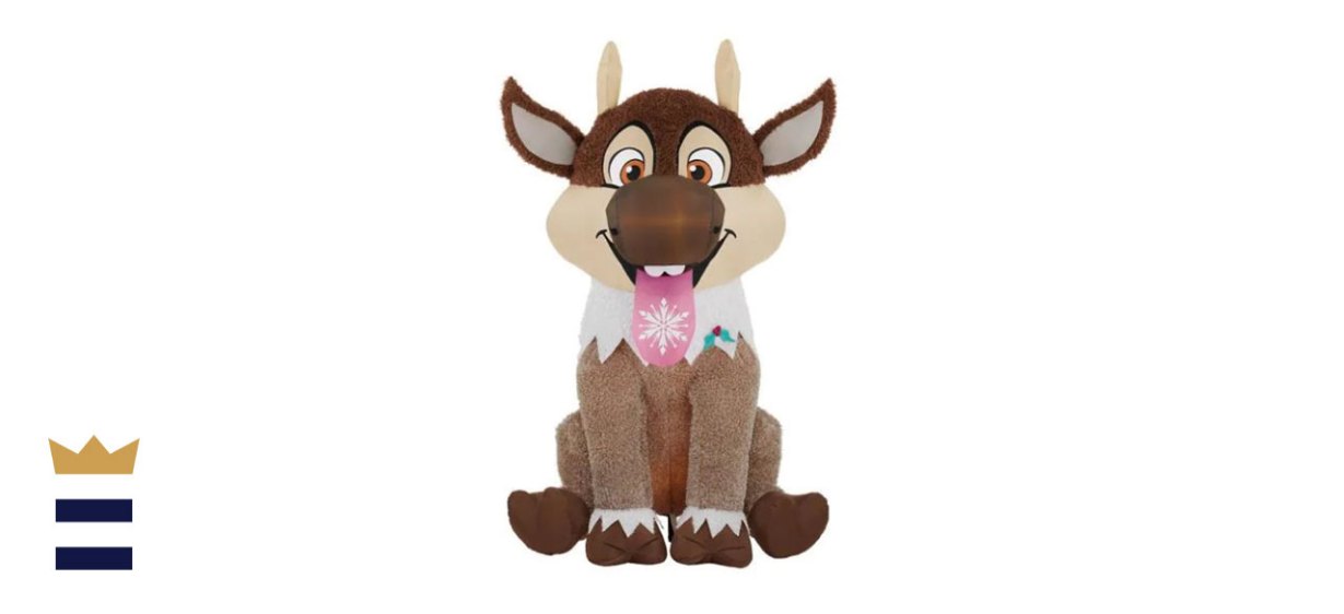 Plush Baby Sven with Snowflake