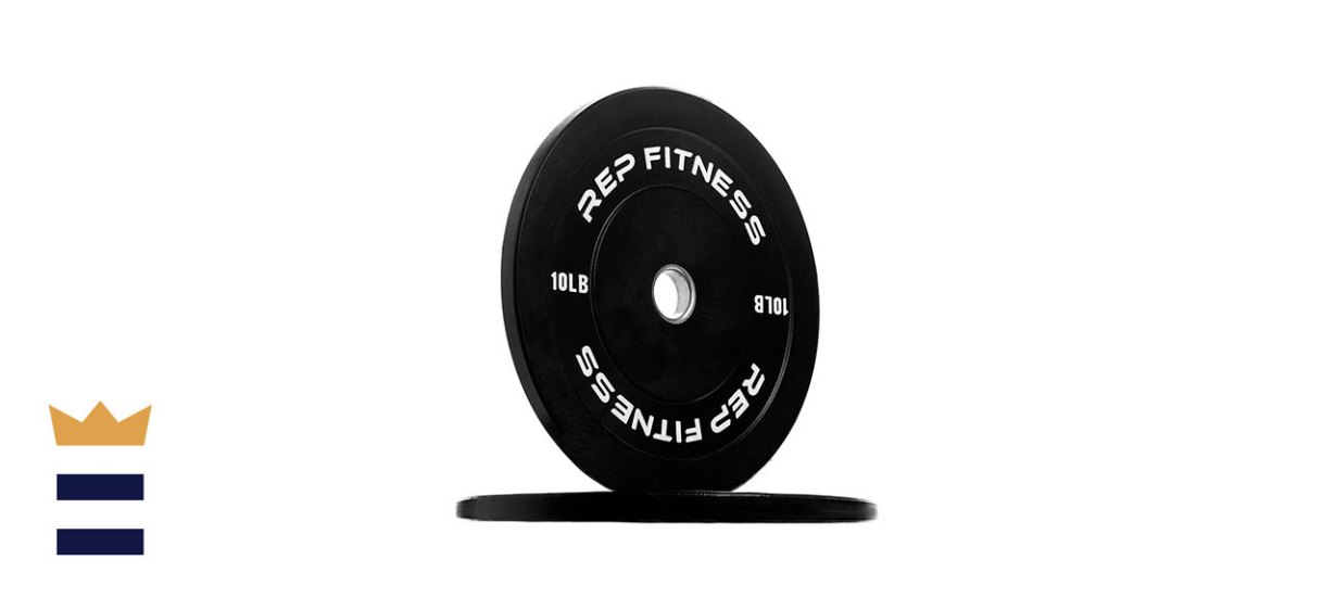 Rep Bumper Plates for Strength and Conditioning Workouts