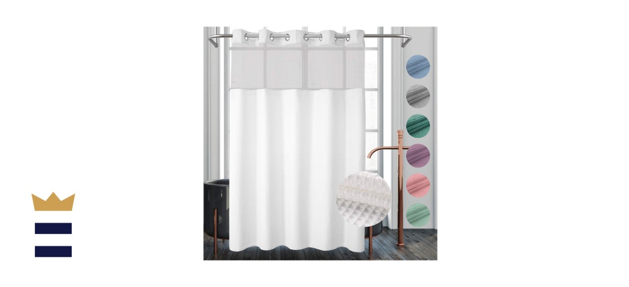 River Dream Waffle Weave Shower Curtain