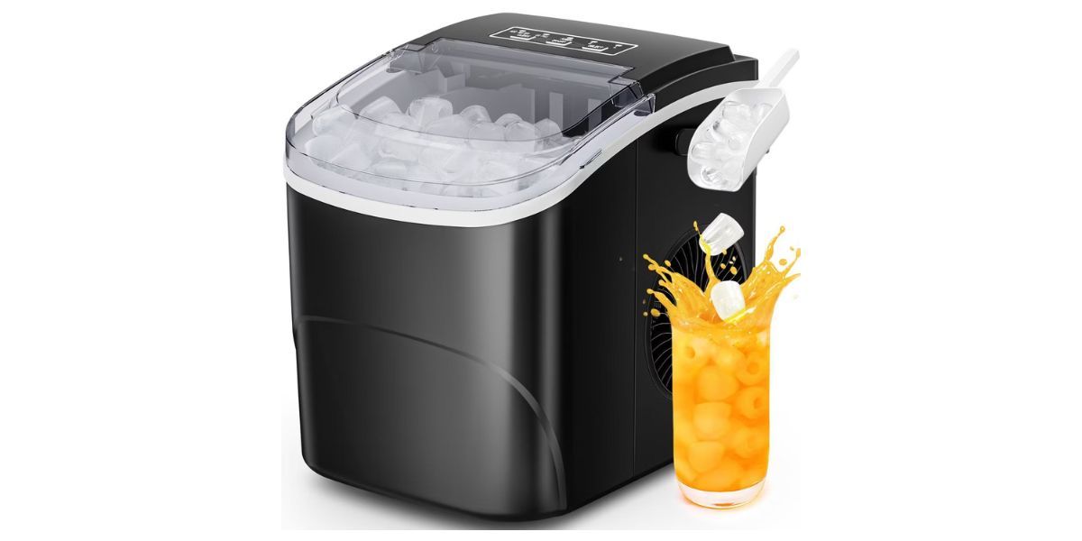 R.W.FLAME Countertop Ice Maker