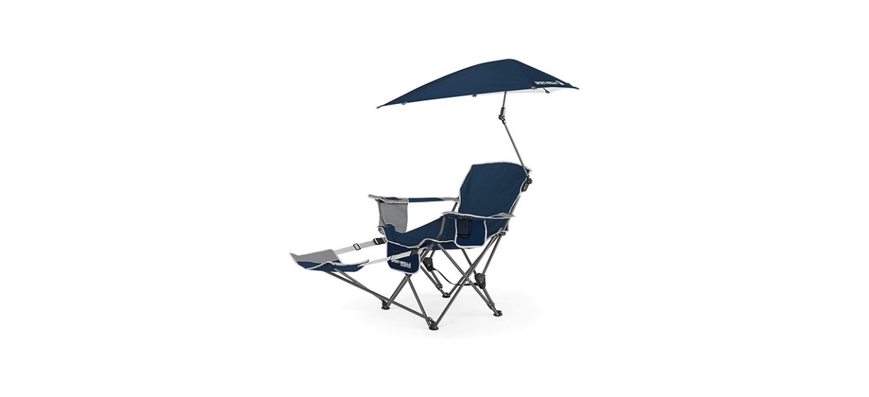 Sport-Brella 3-Position Recliner Chair with Removable Umbrella
