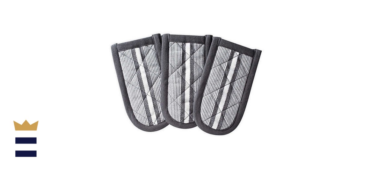 Striped Chef Pan Handle Covers