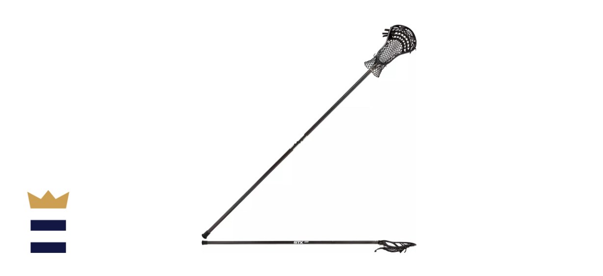 STX Stallion 200 on 6000 Complete Defense Lacrosse Stick