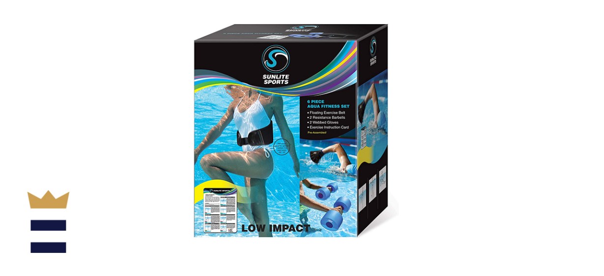 Sunlite Sports High-Density Eva Foam Dumbbell Set