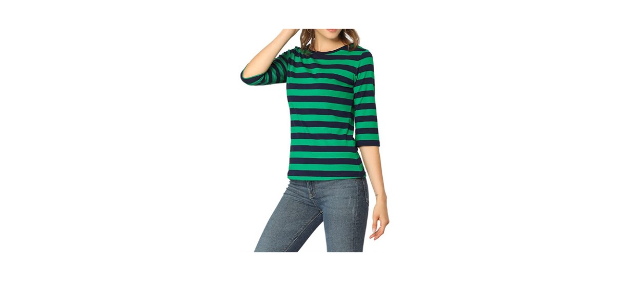 Charter Club Cotton Striped Top
