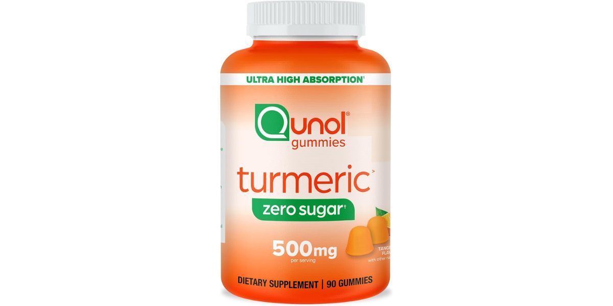 Qunol Zero Sugar Turmeric Gummies