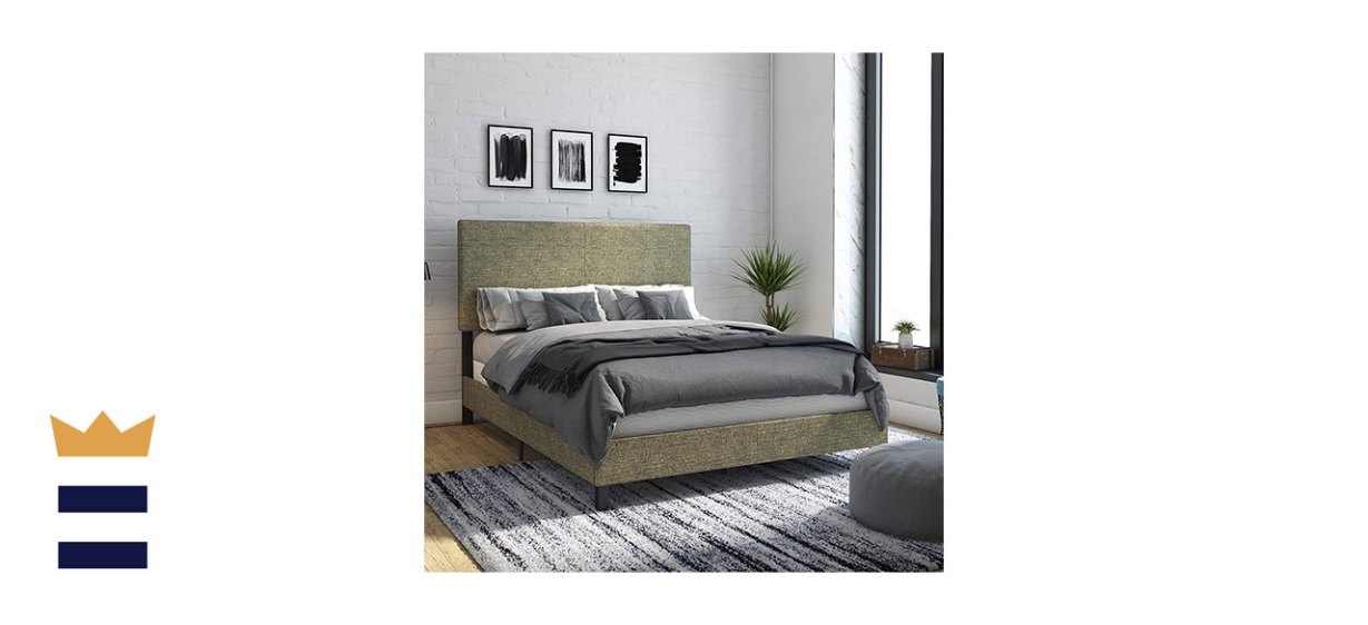 Upholstered Bed Frame by the DHP Store