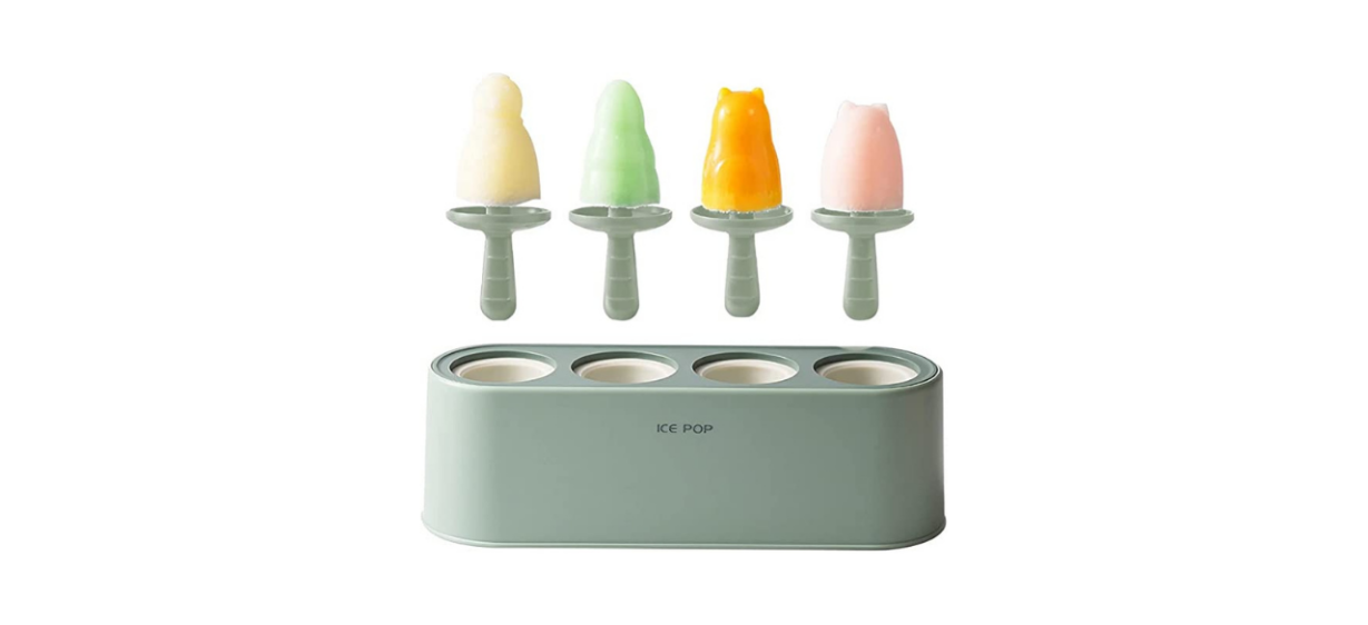 Tovolo Twin Popsicle Molds with Sticks Ice Pop Maker BPA Food Safe