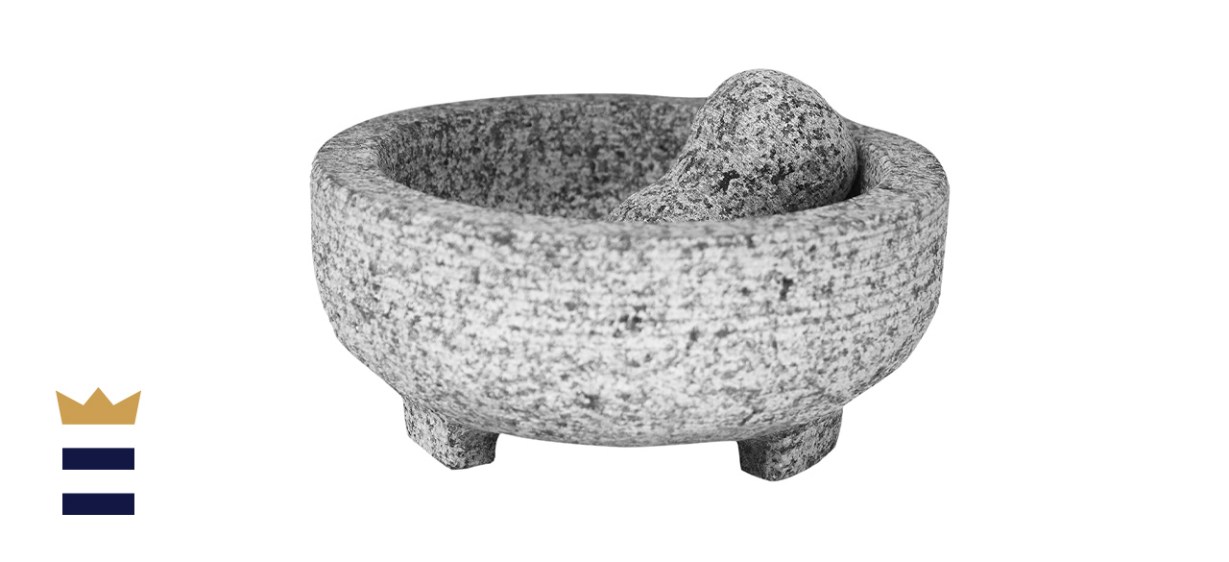 Vasconia 4-Cup Molcajete Mortar and Pestle 