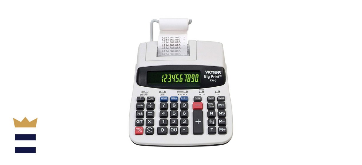 Victor 1310 Big Print Commercial Printing Calculator