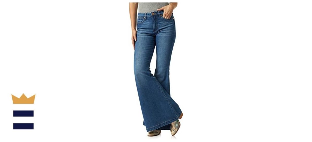 Wrangler Women's Retro High Rise Trumpet Flare Jeans
