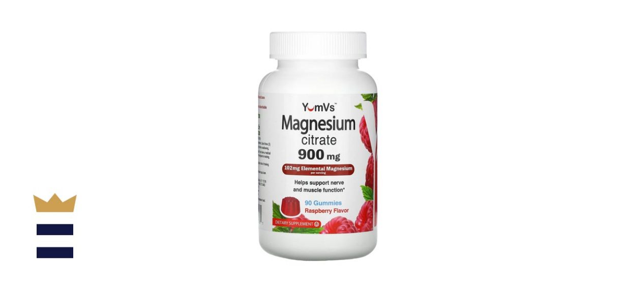 YumV's Magnesium Citrate Raspberry Gummies