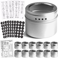 Talented Kitchen Magnetic Spice Tins + Labels