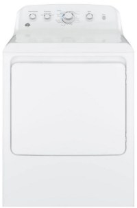 GE 7.2 cu. ft. White Electric Vented Dryer with Wrinkle Care