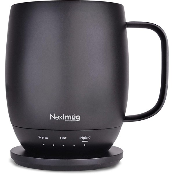 Nextmug Temperature-Controlled, Self-Heating Coffee Mug