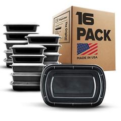 Fitpacker BPA-Free Meal Prep, Food Storage, and Portion Control Containers, Pack of 16
