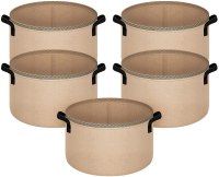 iPower 5-Pack 25-Gallon Grow Bags