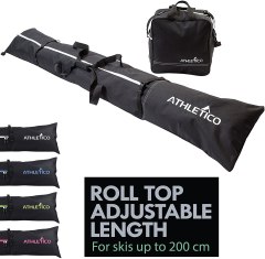 Athletico Two-Piece Ski and Boot Bag Combo