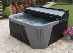 AquaRest Spas Jet Square 6-Person Plug and Play Hot Tub