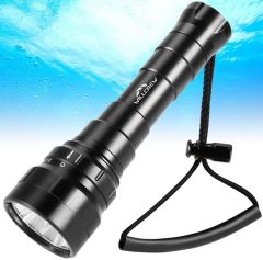 Willcrew DF60 Professional Scuba Diving Flashlight