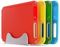 Aichoof Set of 4 Plastic Cutting Boards