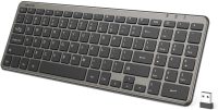 OMOTON 2.4G Ultra Slim Keyboard with USB Receiver